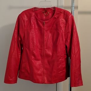 Joni B Faux Leather Jacket